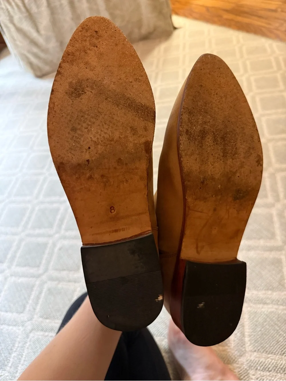 Women's Nisolo Chelsea Ankle Boots in Tan Leather